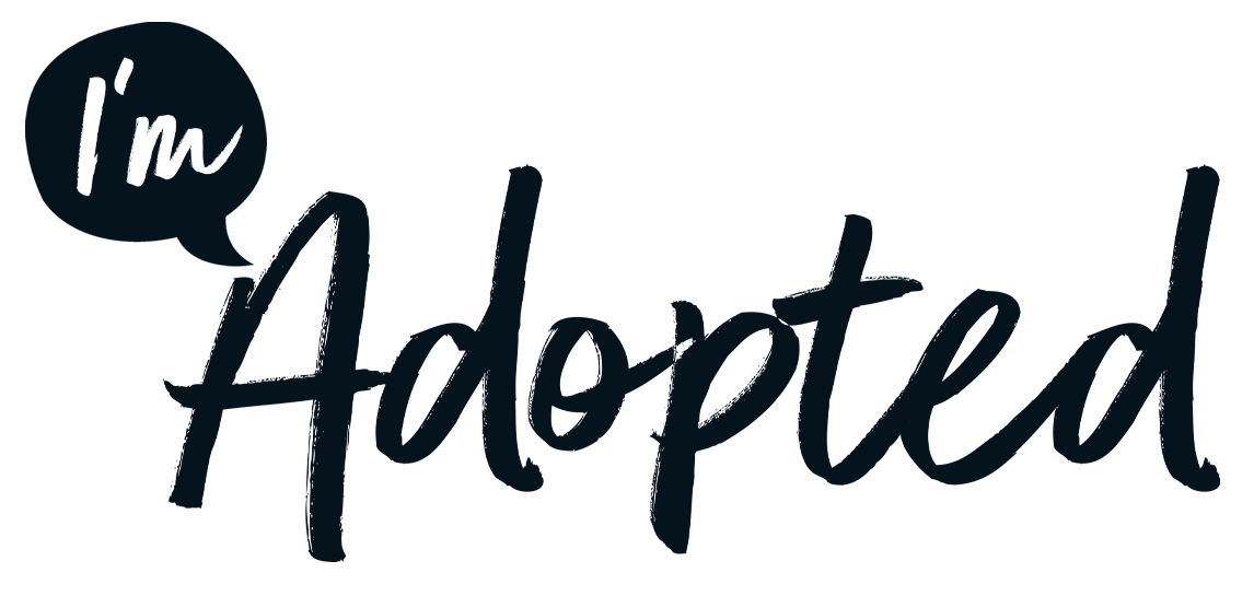 I'm Adopted Logo