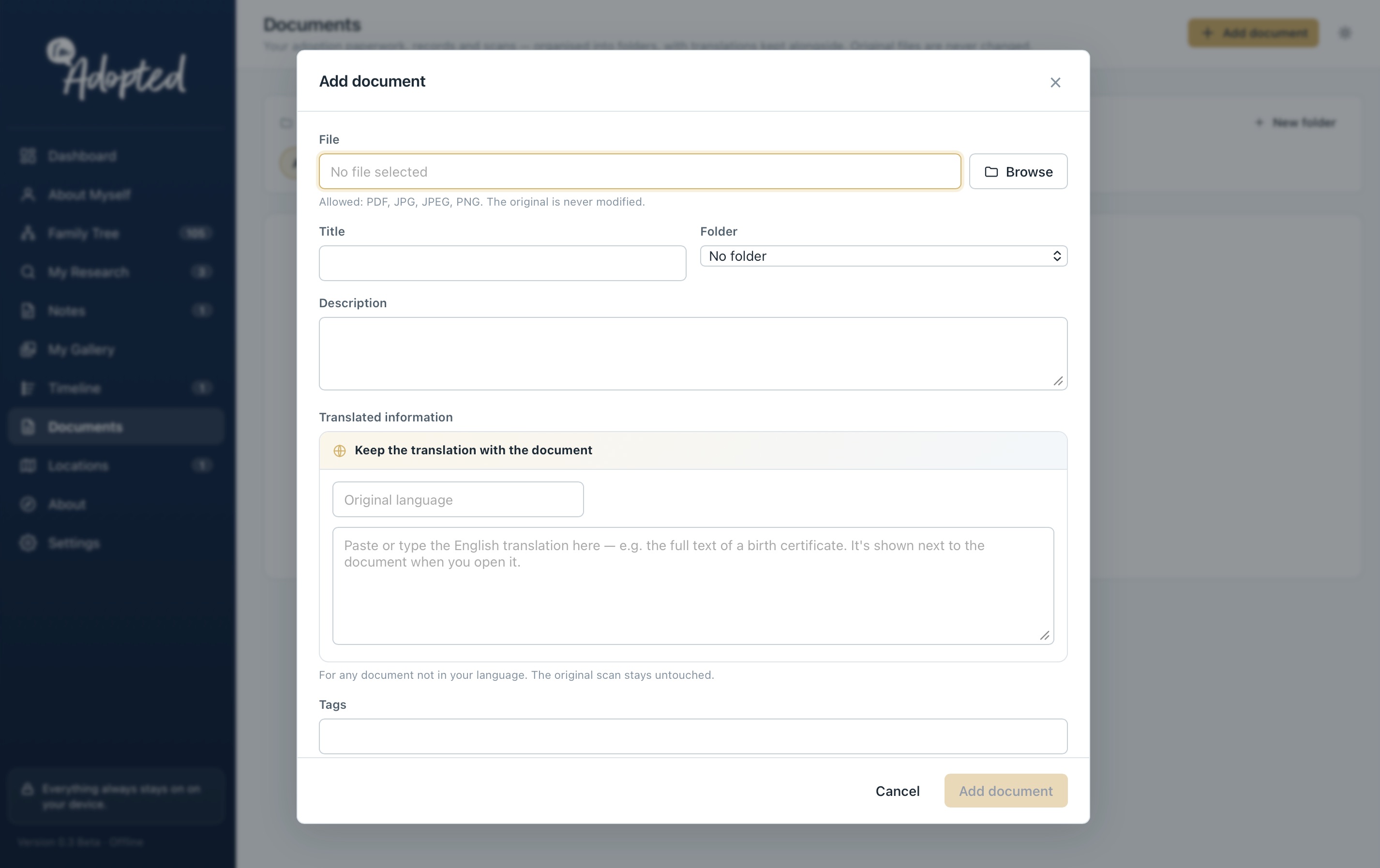 Document Feature