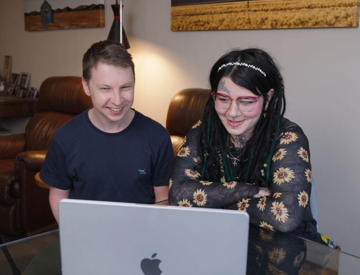 Connecting through to Oksana's relatives in Russia. November 2025.