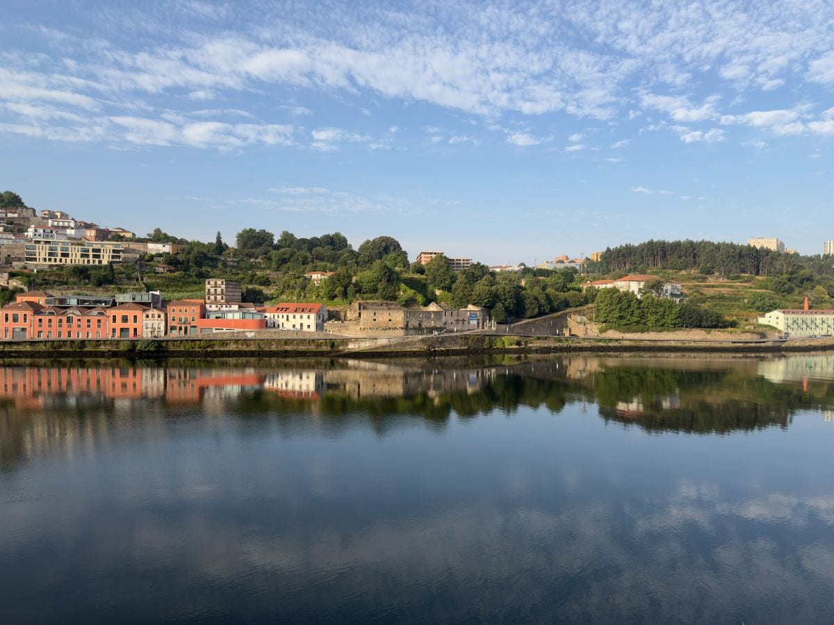The beautiful view outside my window during my time here in Porto